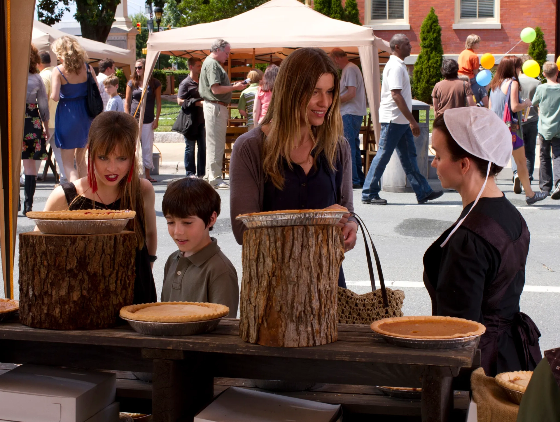 Ivana Milicevic, Samantha Worthen, Ryann Shane, and Gabriel Suttle in Banshee (2013)