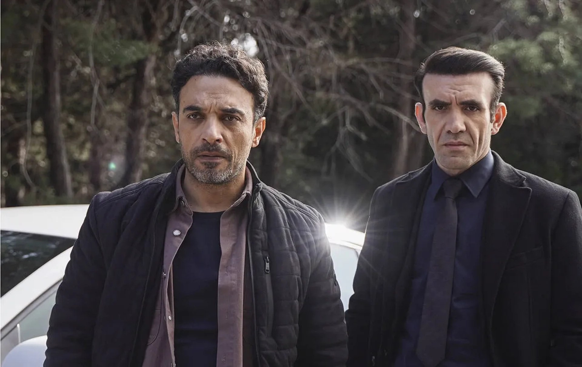 Ugur Aslan and Mehmet Yilmaz Ak in Family Secrets (2021)