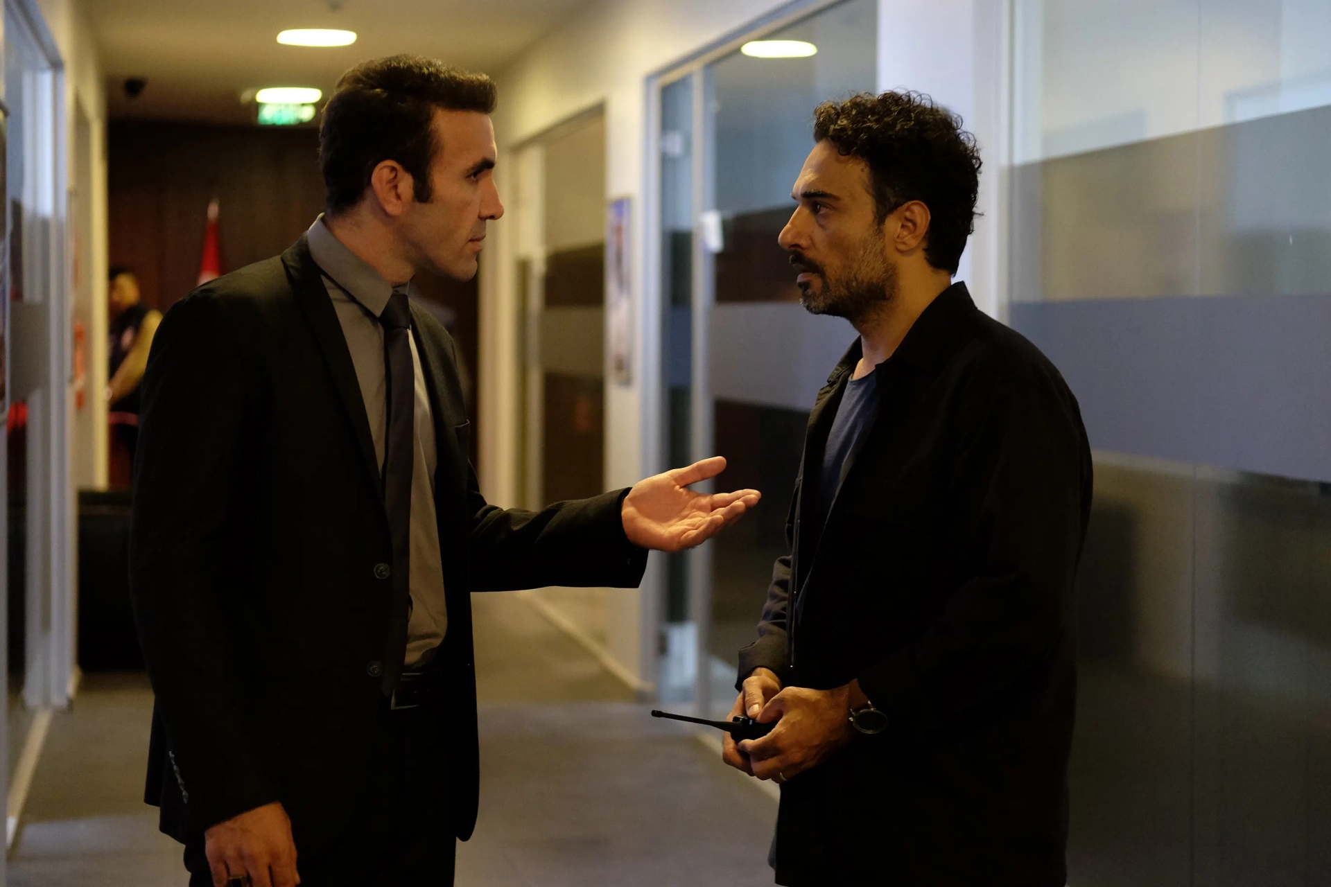 Ugur Aslan and Mehmet Yilmaz Ak in Family Secrets (2021)