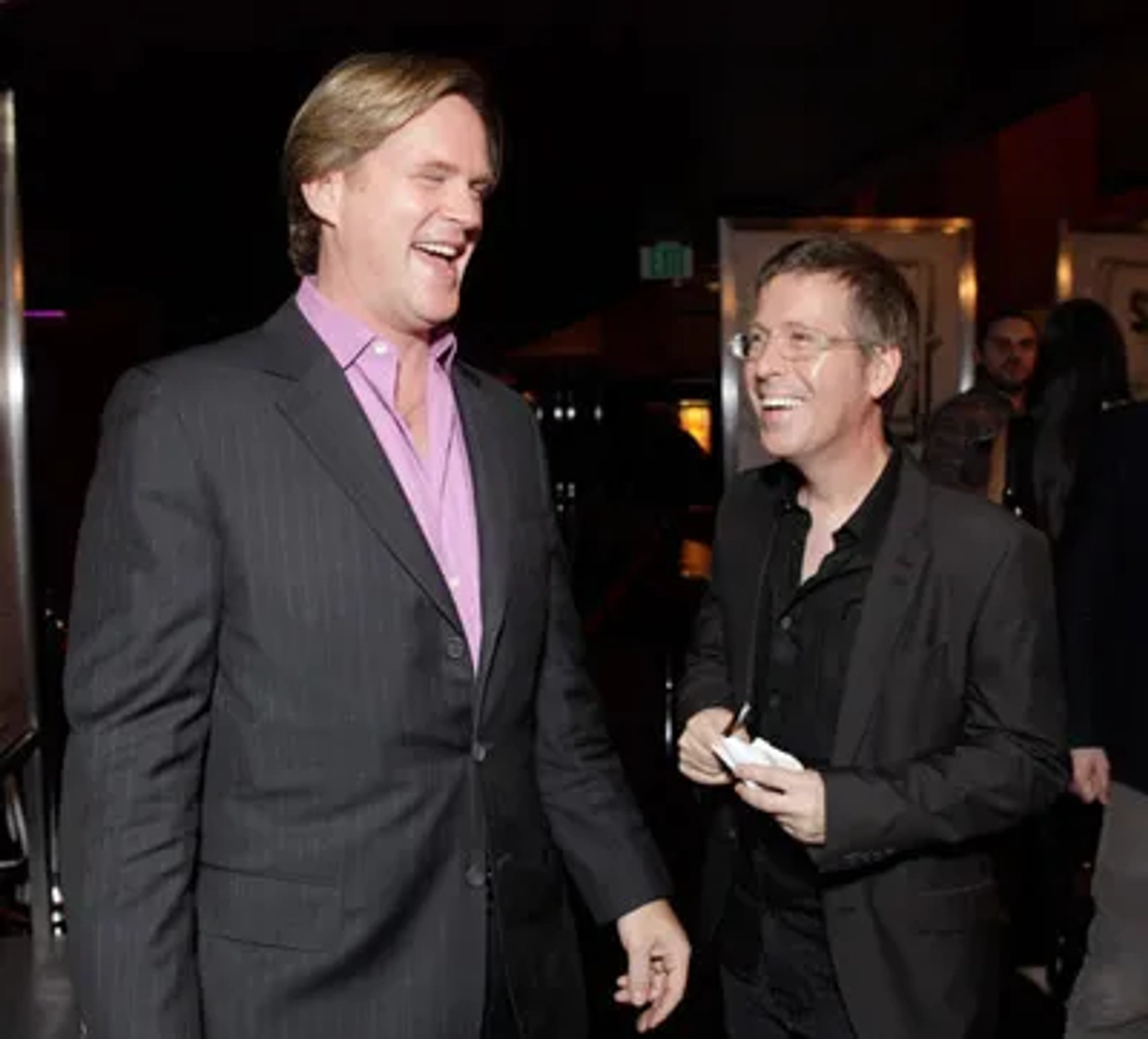 Cary Elwes and Kevin Greutert at an event for Saw 3D (2010)