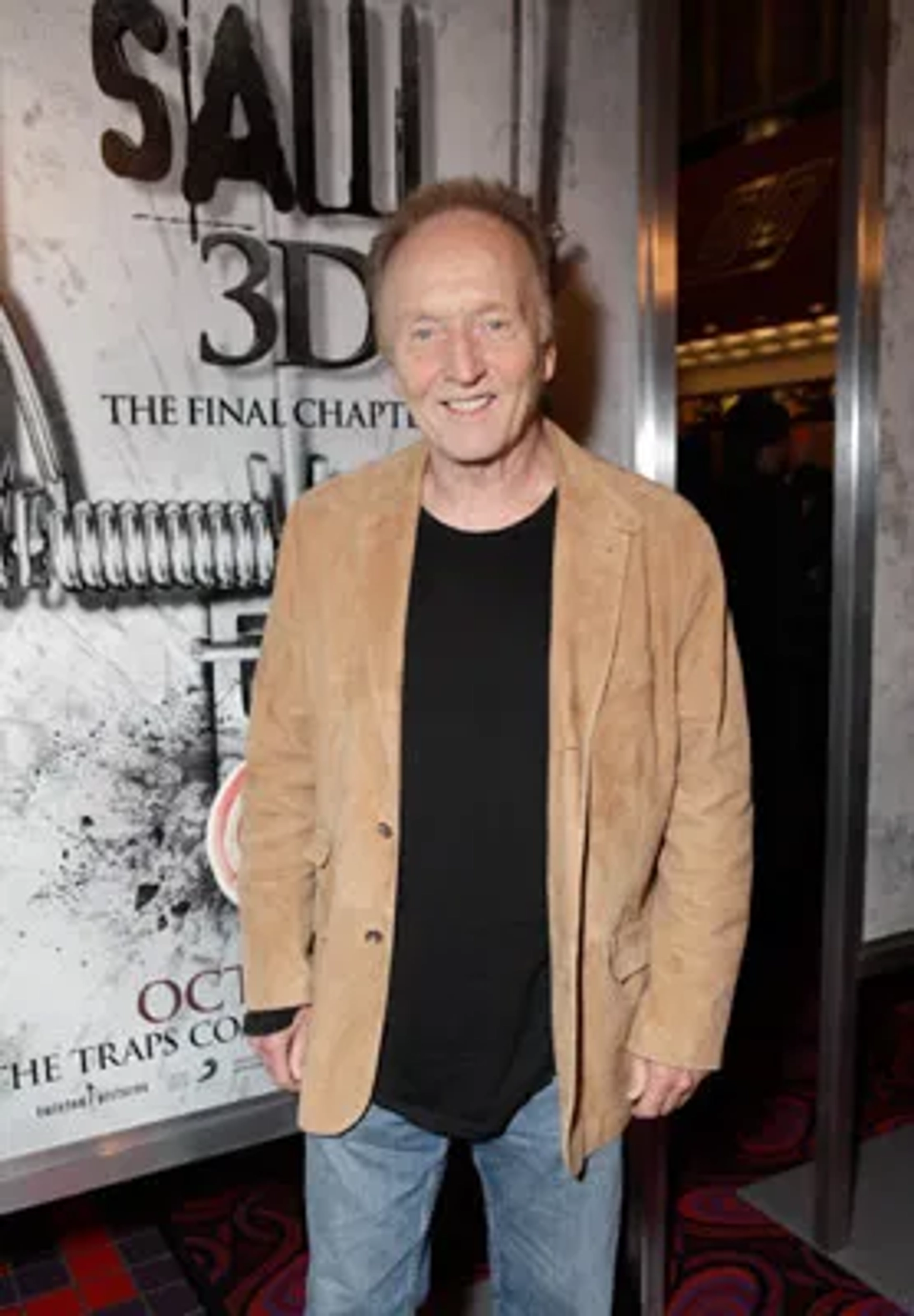 Tobin Bell at an event for Saw 3D (2010)