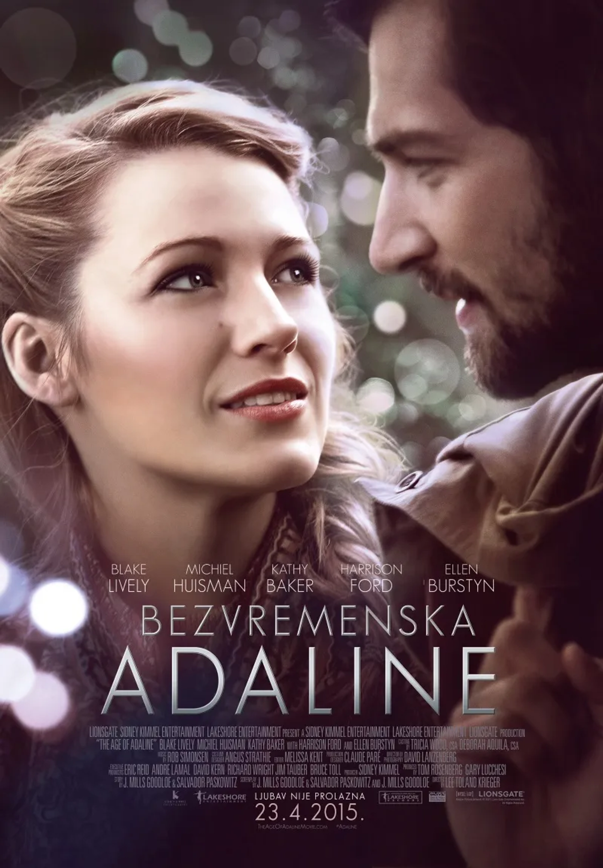 Michiel Huisman and Blake Lively in The Age of Adaline (2015)