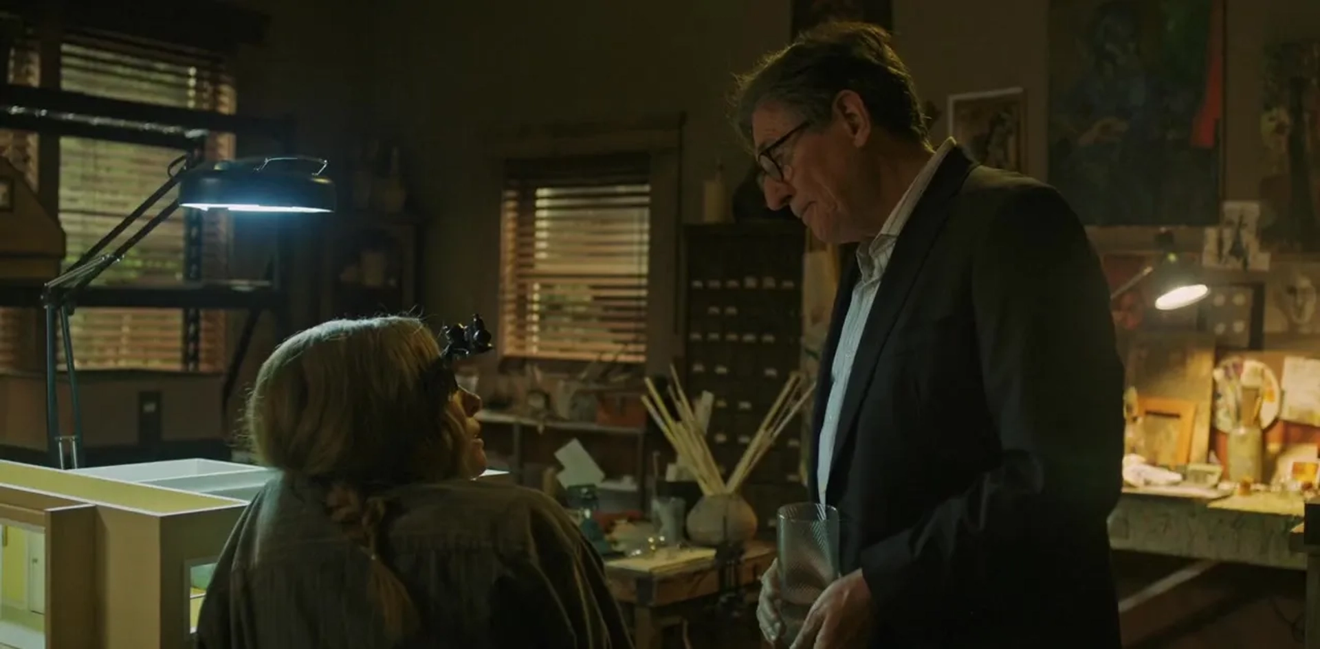 Gabriel Byrne and Toni Collette in Hereditary (2018)