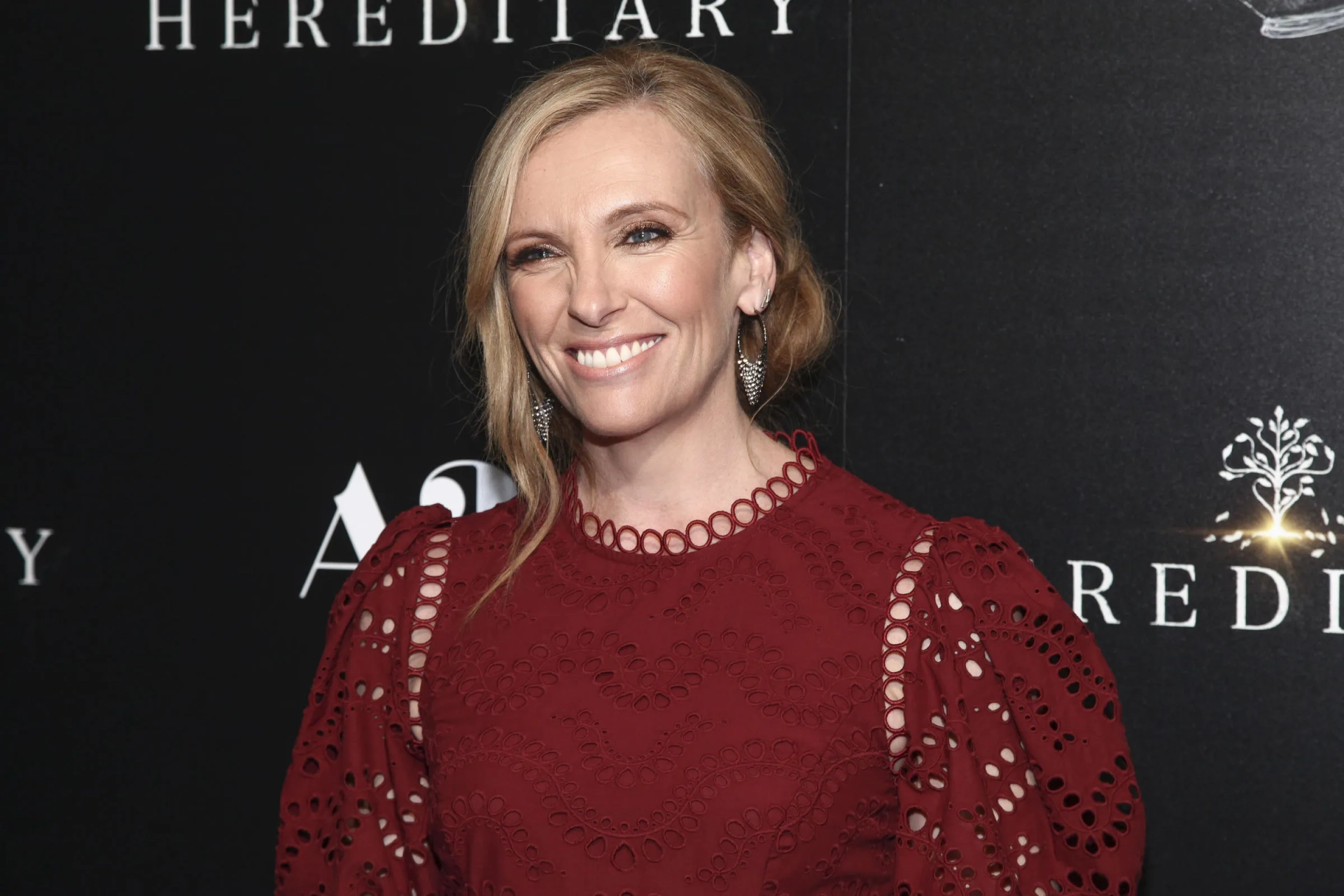 Toni Collette at an event for Hereditary (2018)