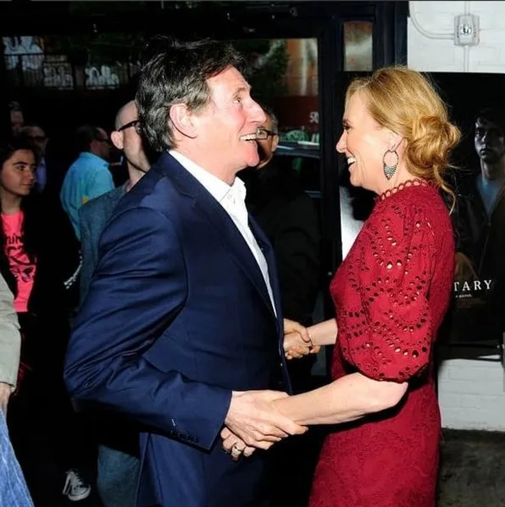 Gabriel Byrne and Toni Collette at an event for Hereditary (2018)