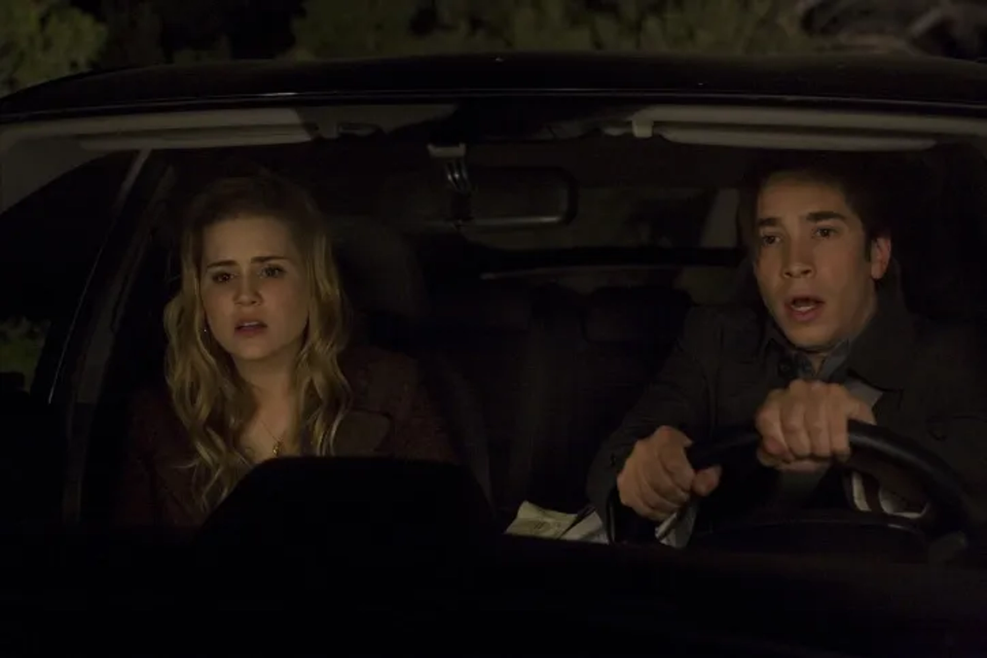 Alison Lohman and Justin Long in Drag Me to Hell (2009)