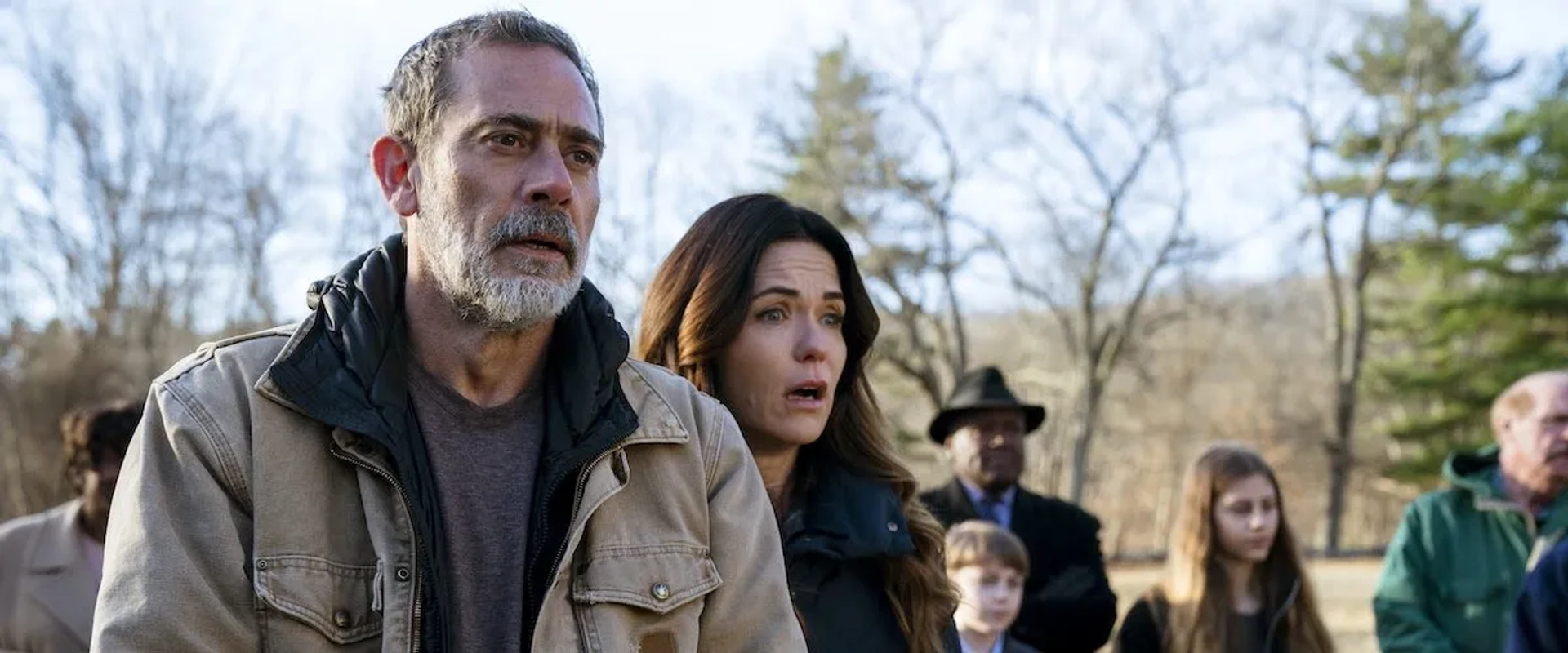 Jeffrey Dean Morgan and Katie Aselton in The Unholy (2021)