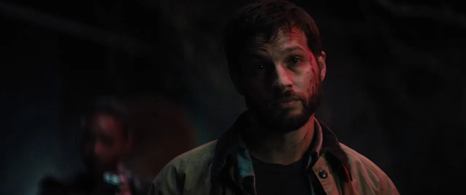 Logan Marshall-Green and Betty Gabriel in Upgrade (2018)