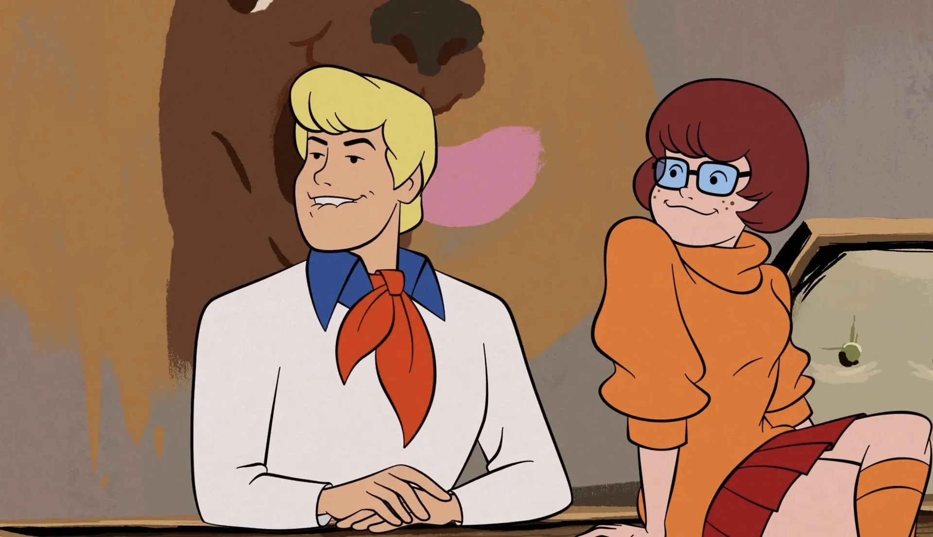 Frank Welker and Kate Micucci in Trick or Treat Scooby-Doo! (2022)