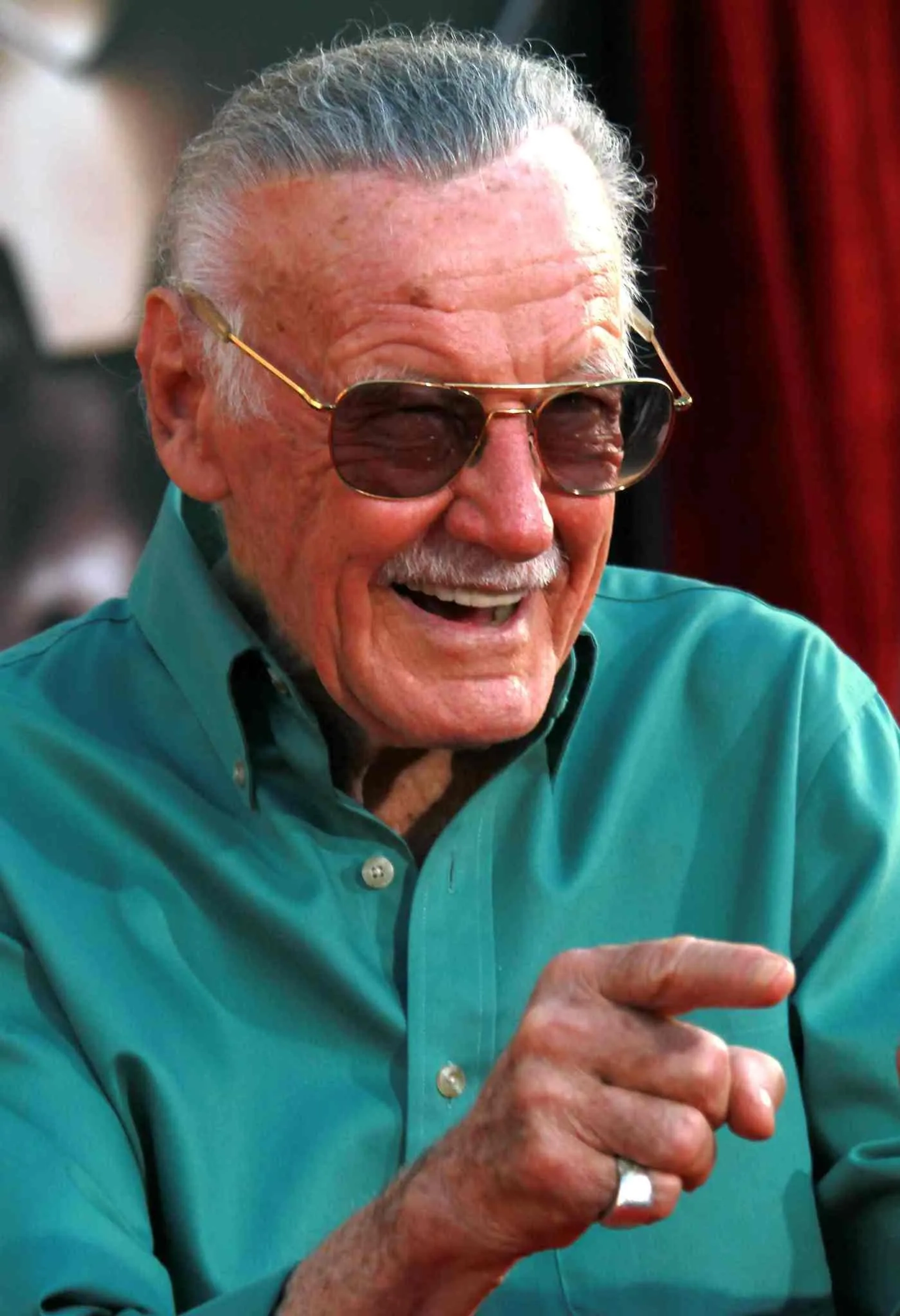 Stan Lee at an event for Thor (2011)