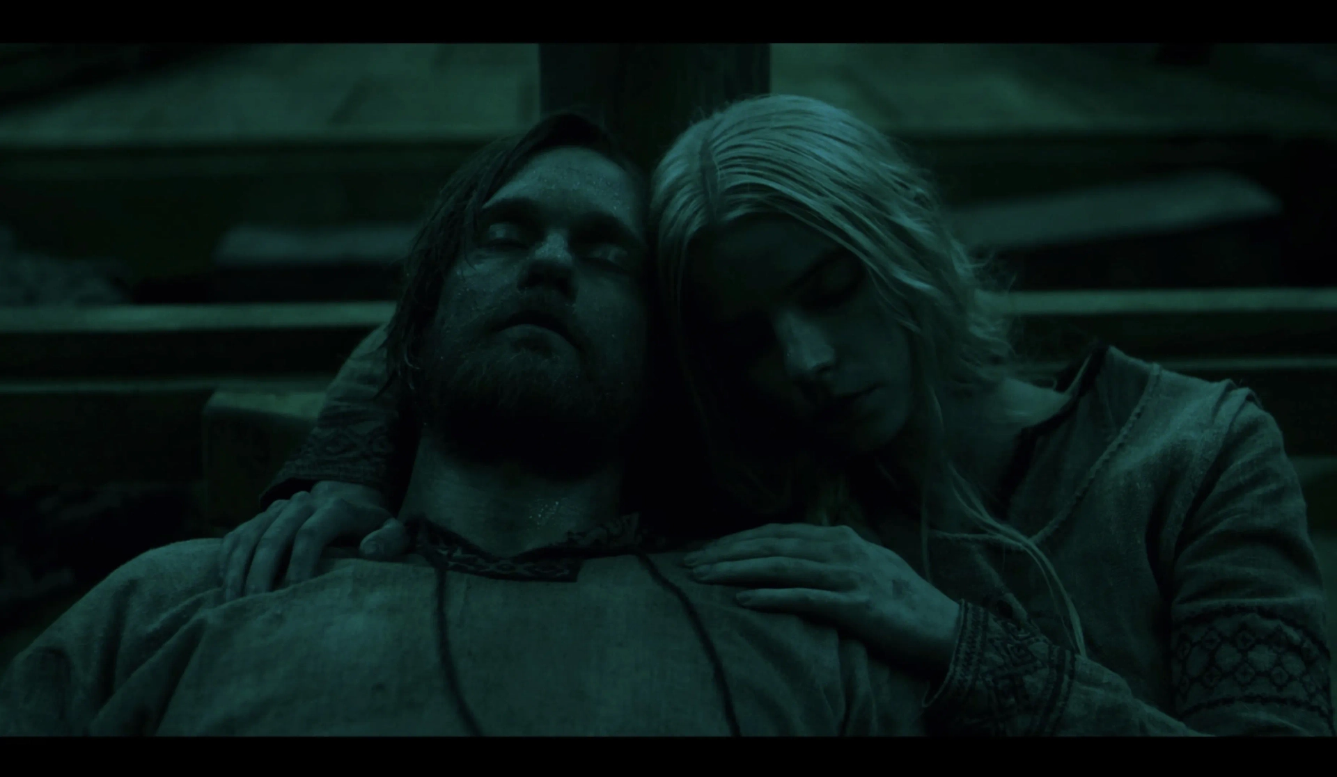 Alexander Skarsgård and Anya Taylor-Joy in The Northman (2022)