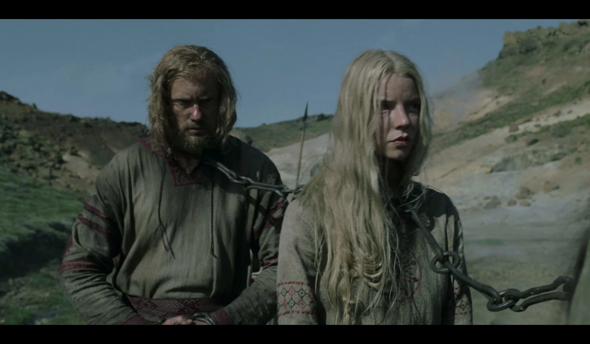 Alexander Skarsgård and Anya Taylor-Joy in The Northman (2022)