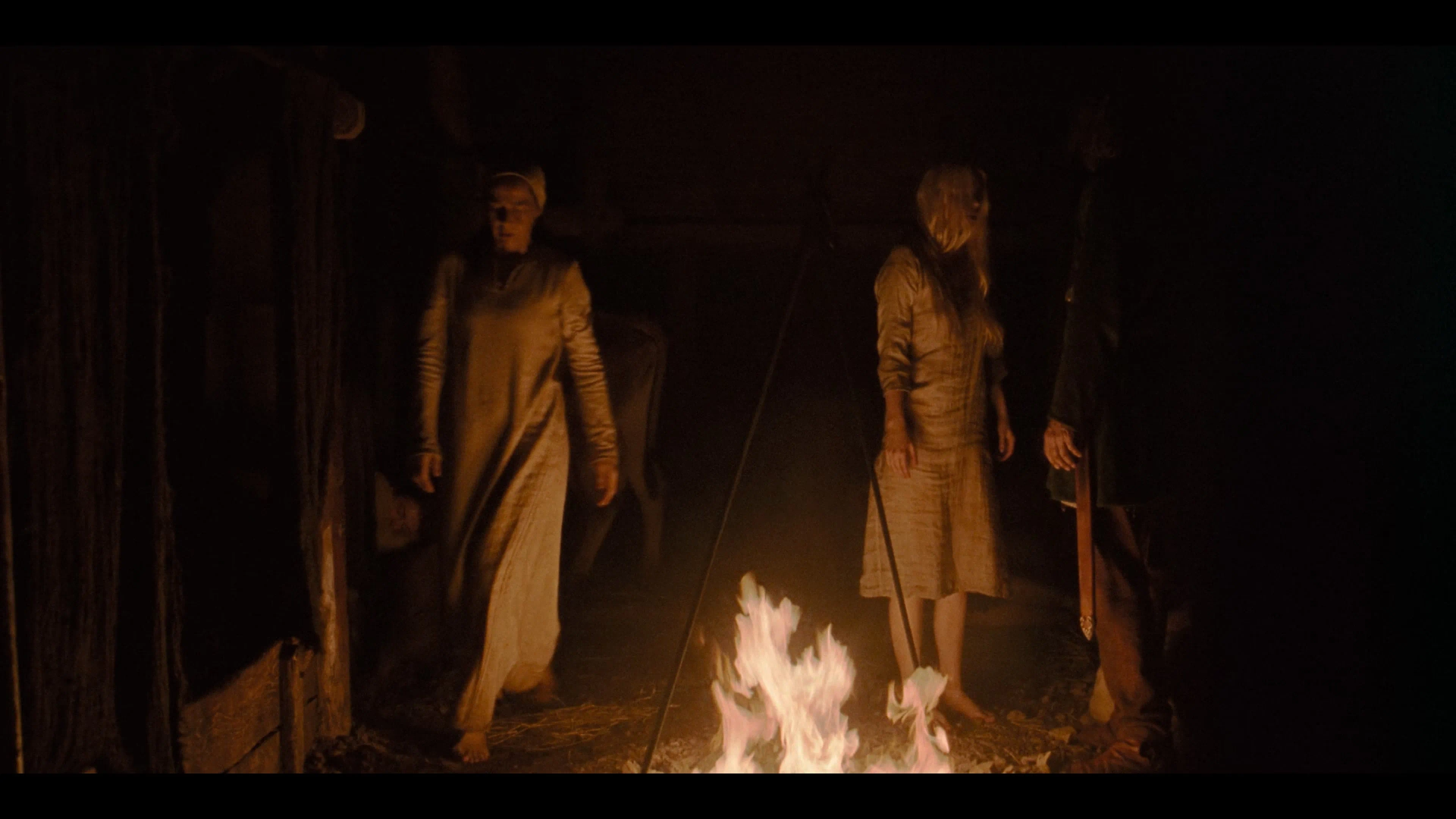 Claes Bang, Kate Dickie, and Anya Taylor-Joy in The Northman (2022)