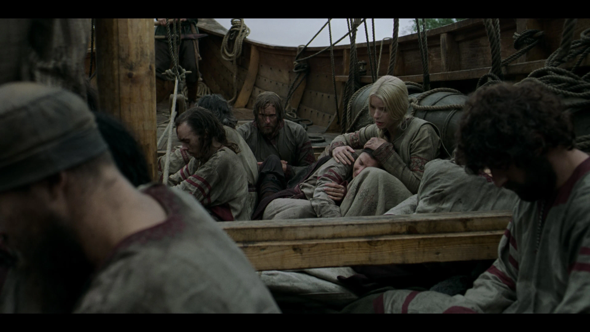 Alexander Skarsgård and Anya Taylor-Joy in The Northman (2022)