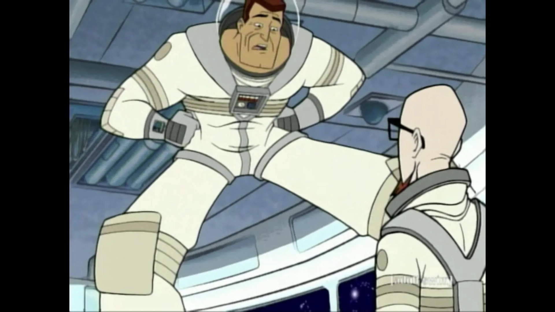 Paul Boocock and James Urbaniak in The Venture Bros. (2003)