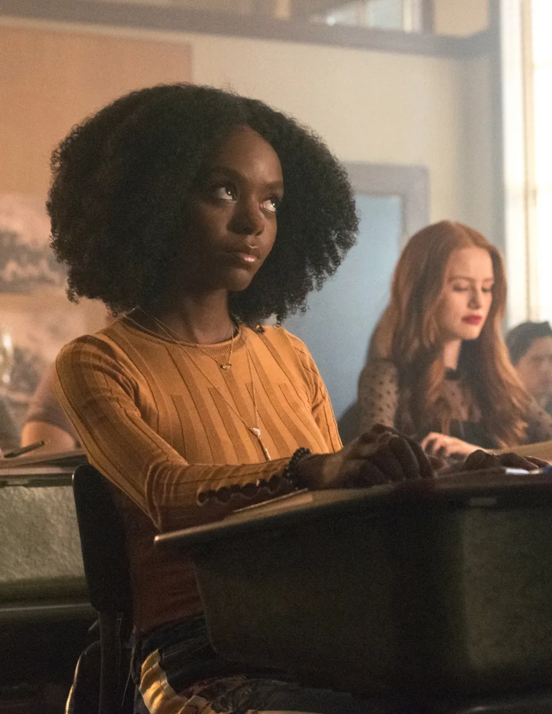 Ashleigh Murray and Madelaine Petsch in Riverdale (2017)