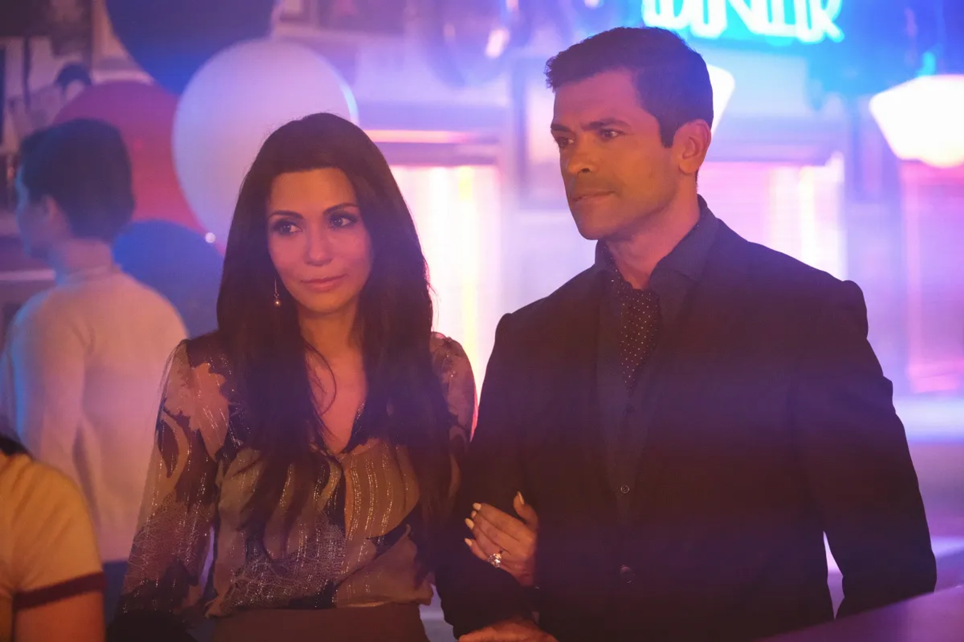 Mark Consuelos and Marisol Nichols in Riverdale (2017)