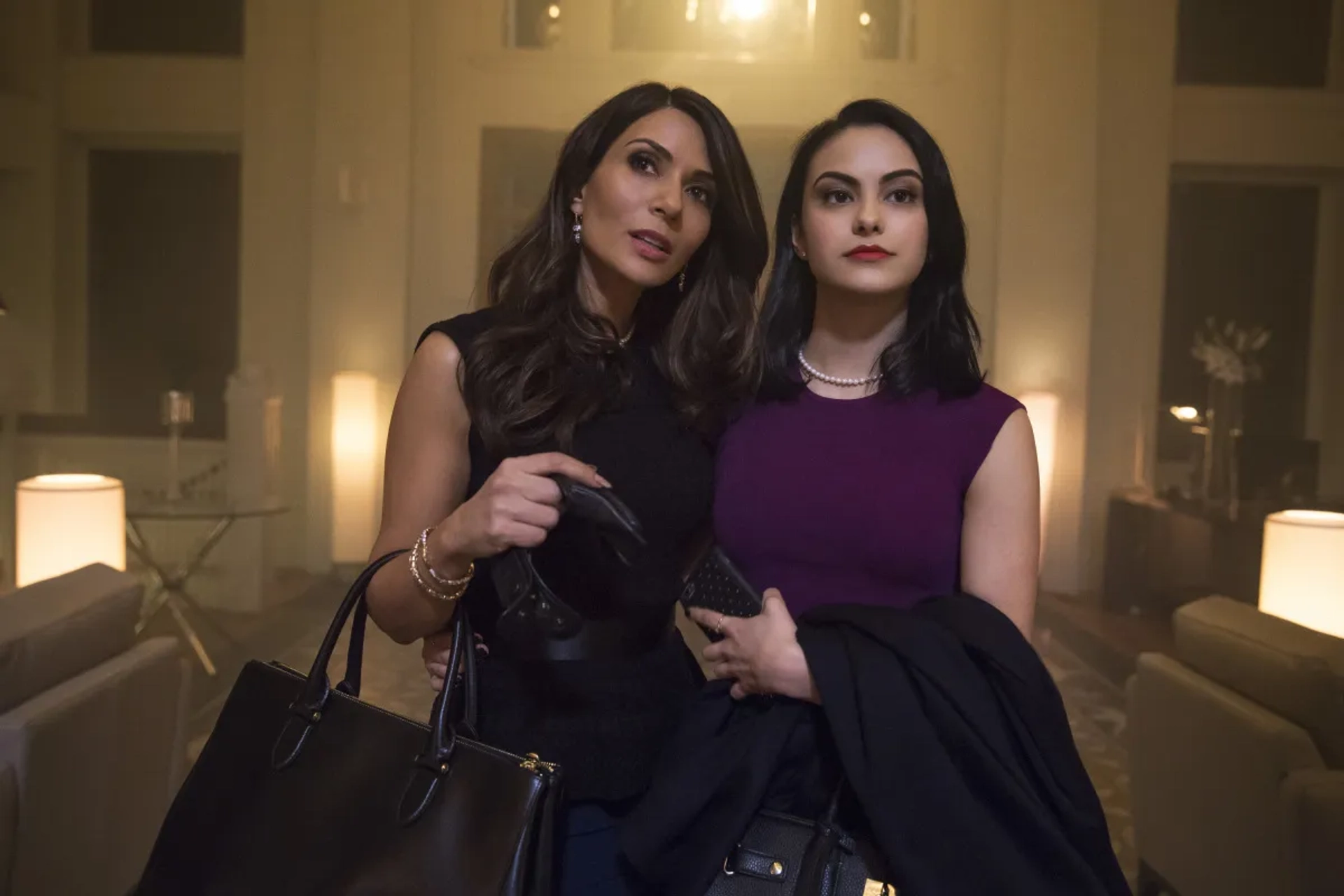 Marisol Nichols and Camila Mendes in Riverdale (2017)