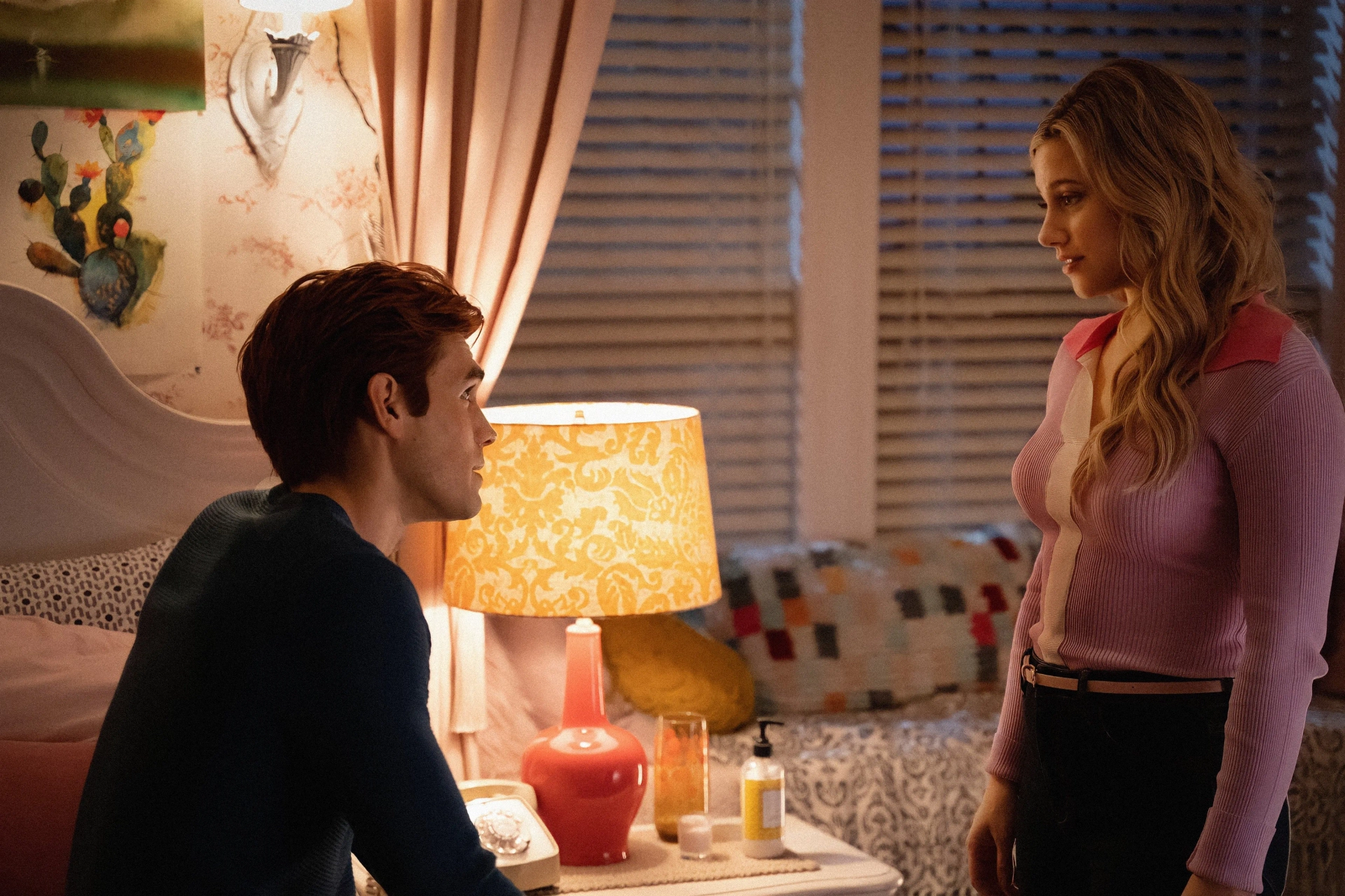 Lili Reinhart and K.J. Apa in Riverdale: Chapter One Hundred and One: Unbelievable (2022)