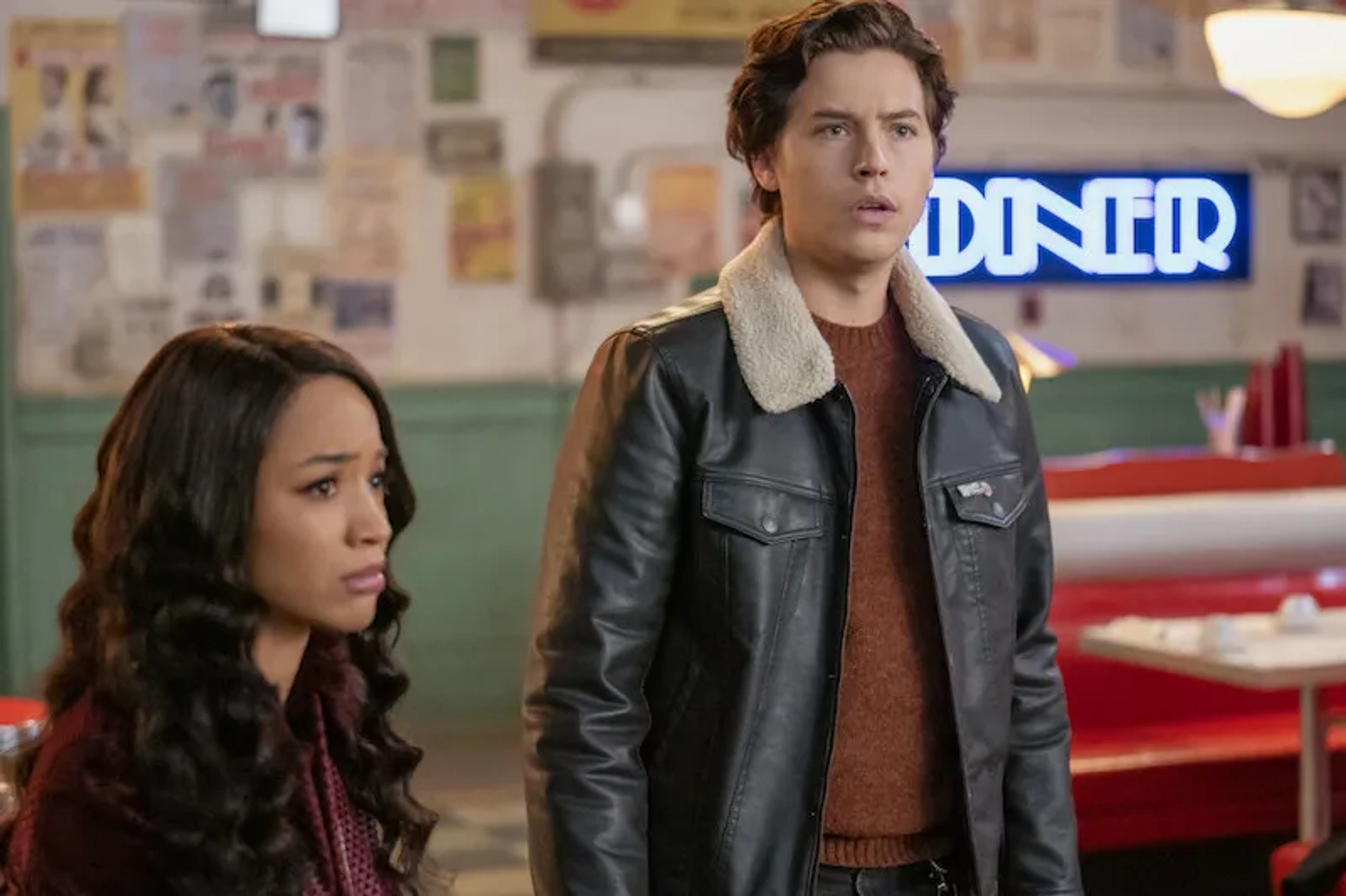 Cole Sprouse and Erinn Westbrook in Riverdale: Chapter One Hundred and Sixteen: The Stand (2022)