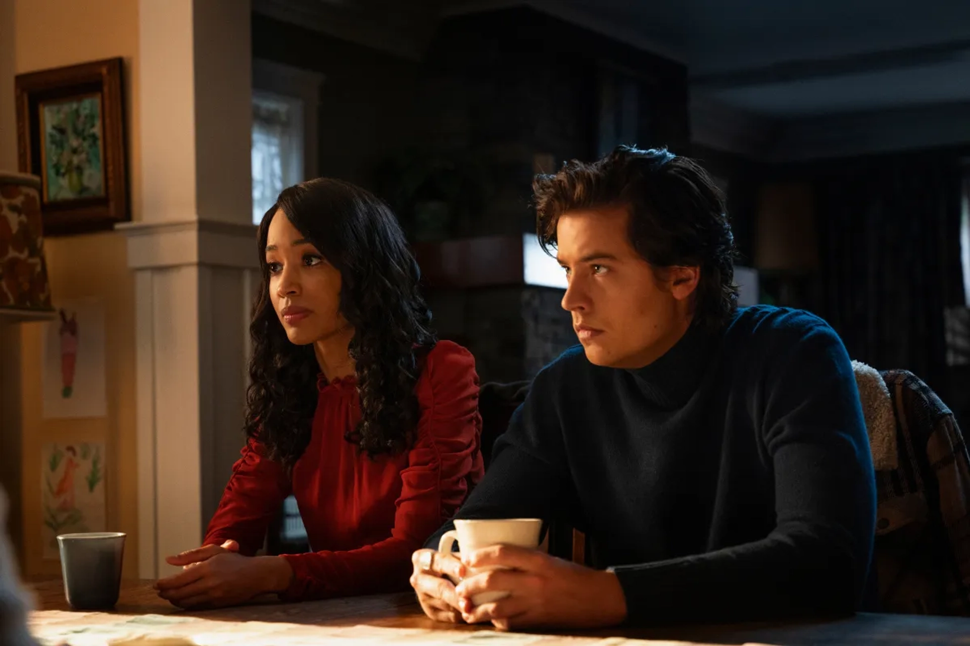 Cole Sprouse and Erinn Westbrook in Riverdale: Chapter One Hundred and Seven: In the Fog (2022)