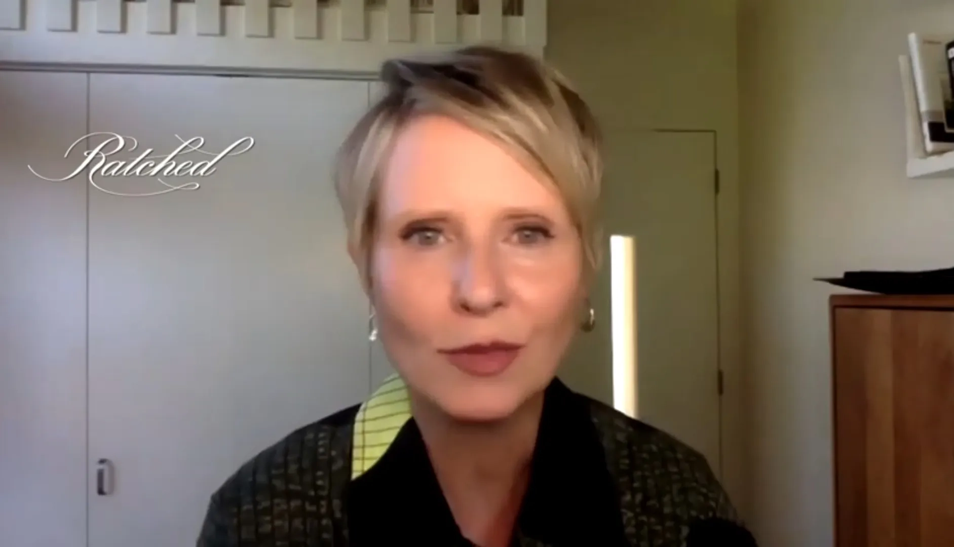 Cynthia Nixon at an event for Ratched (2020)