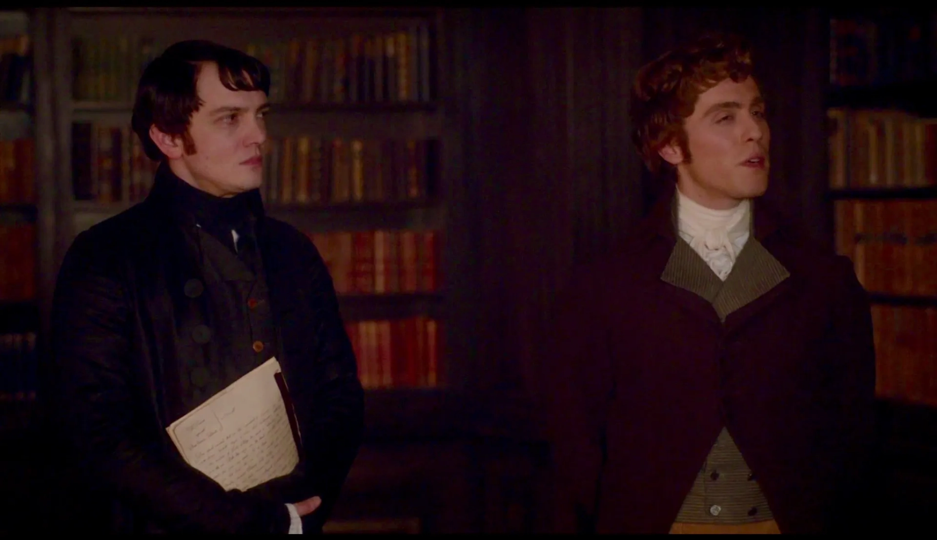 Sebastian Armesto and Jack Farthing in Poldark (2015)