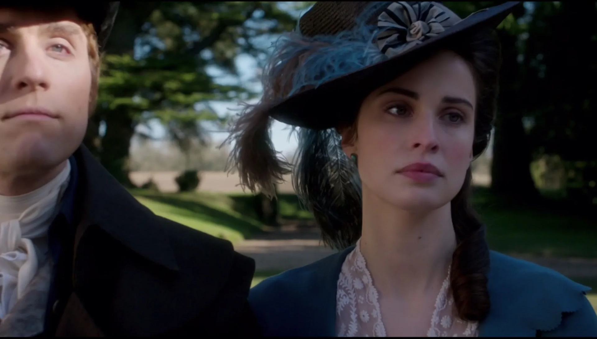 Heida Reed and Jack Farthing in Poldark (2015)