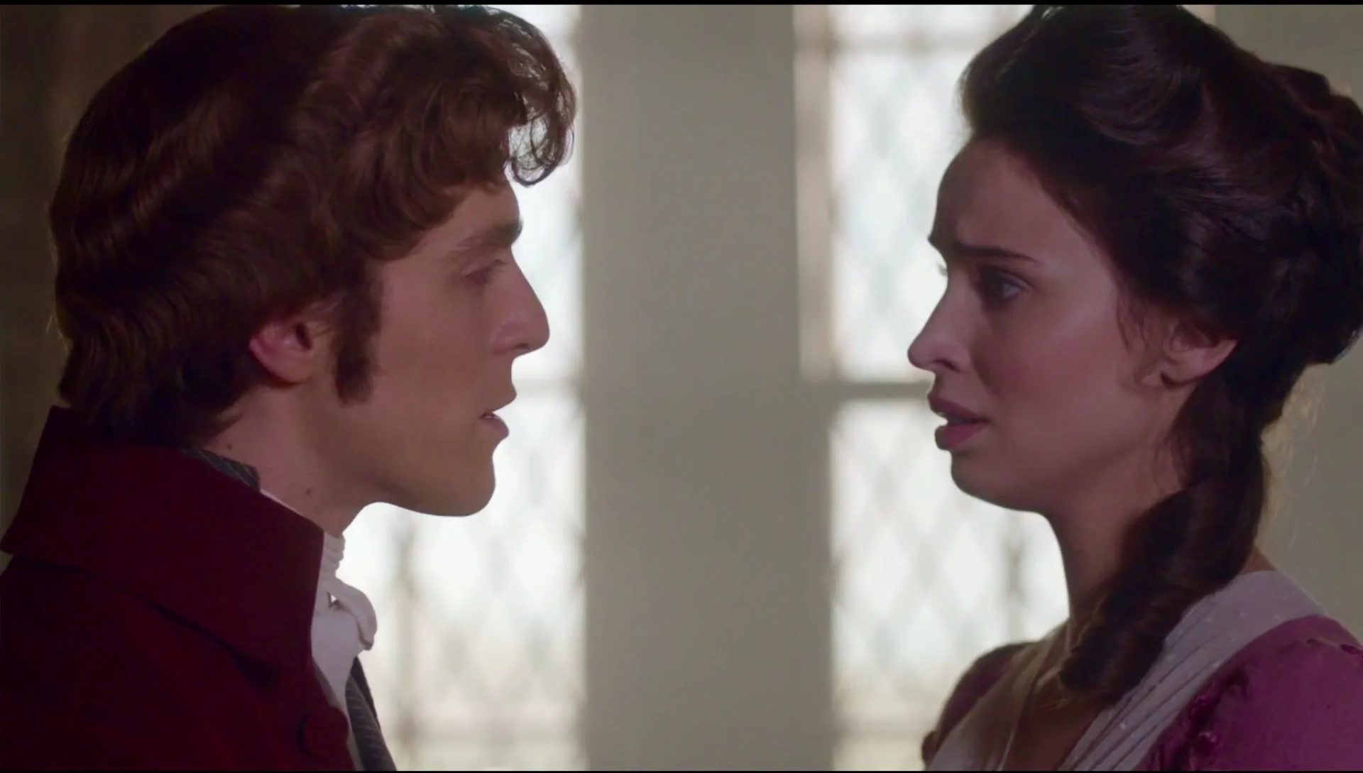 Heida Reed and Jack Farthing in Poldark (2015)