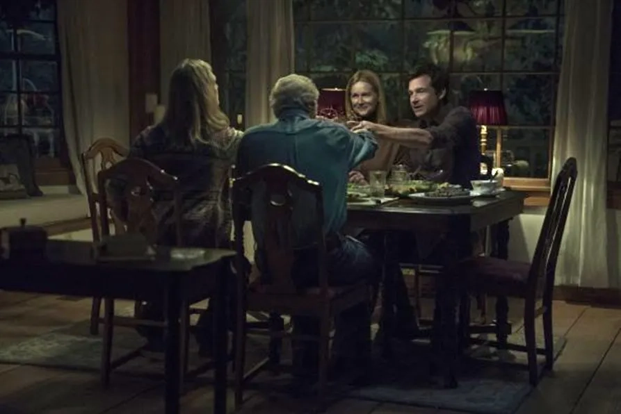 Jason Bateman, Laura Linney, Lisa Emery, and Peter Mullan in Ozark (2017)