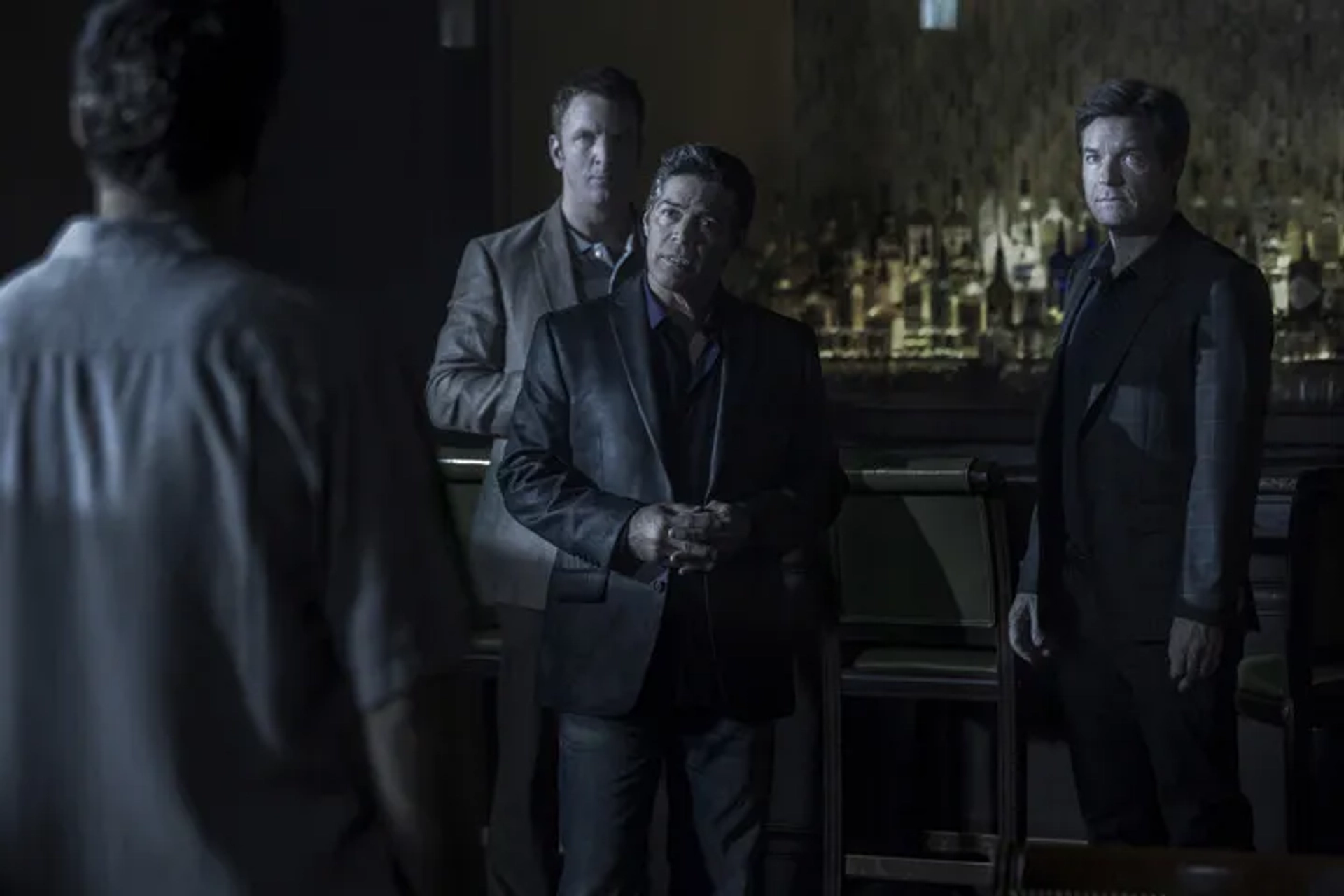 Jason Bateman, Esai Morales, Ivan Martin, and Josh Randall in Ozark (2017)