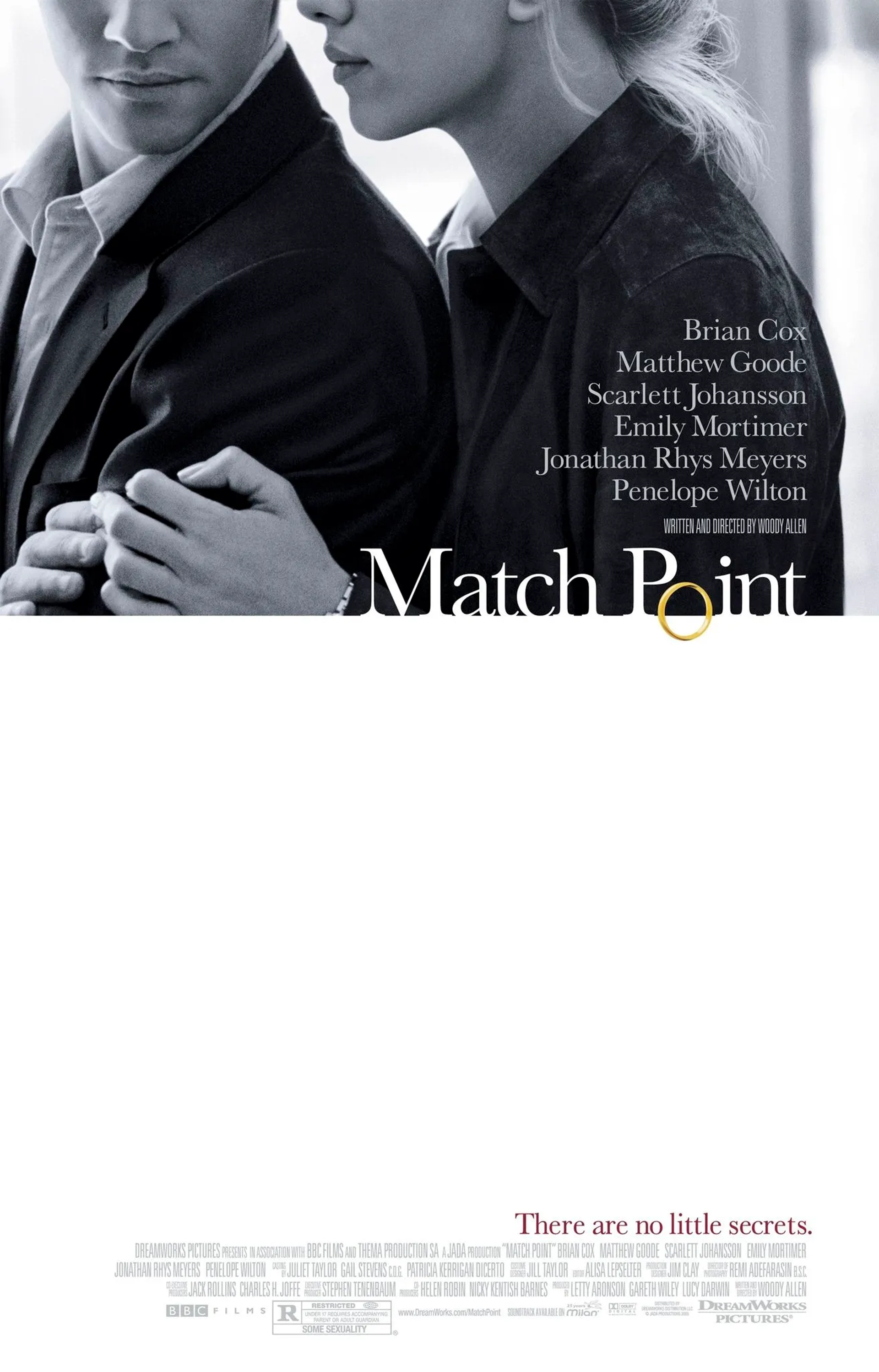 Jonathan Rhys Meyers and Scarlett Johansson in Match Point (2005)