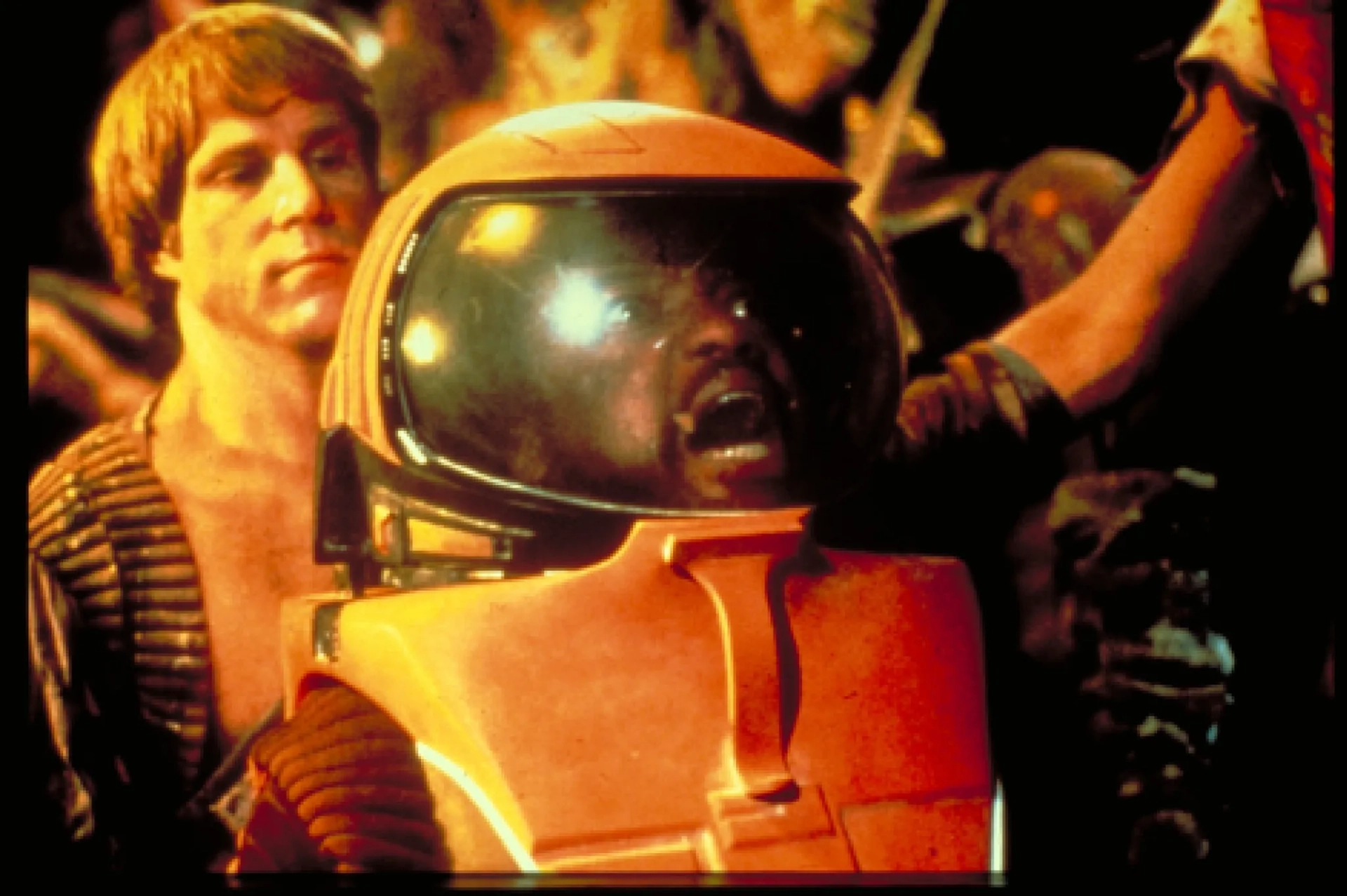 Tim Culbertson and Paul Winfield in Star Trek II: The Wrath of Khan (1982)