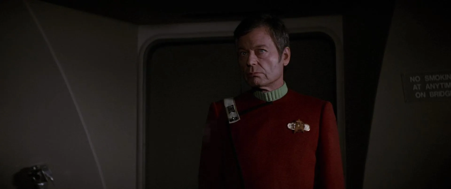 DeForest Kelley in Star Trek II: The Wrath of Khan (1982)