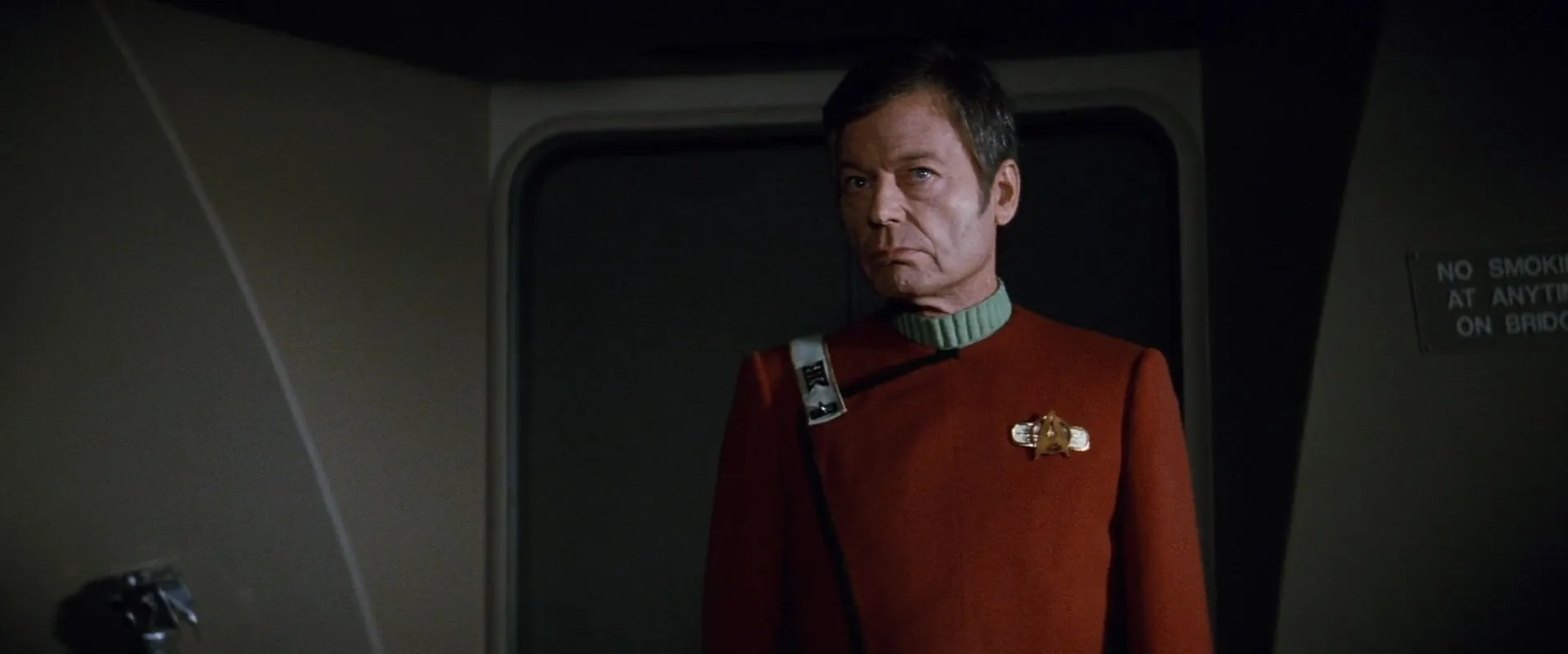 DeForest Kelley in Star Trek II: The Wrath of Khan (1982)