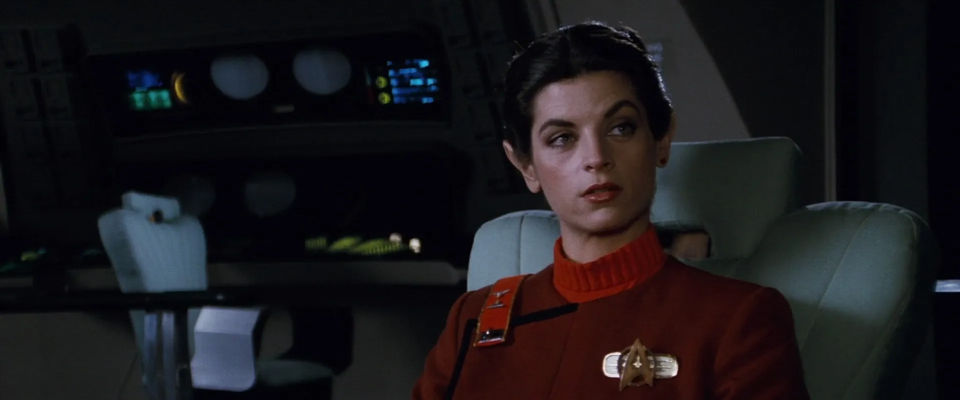 Kirstie Alley in Star Trek II: The Wrath of Khan (1982)