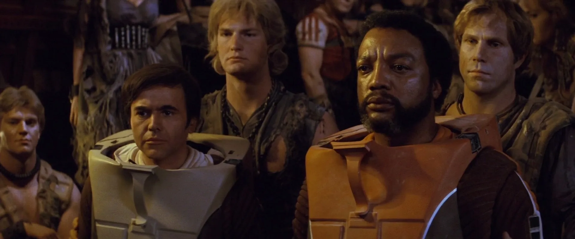 Walter Koenig, Tim Culbertson, and Paul Winfield in Star Trek II: The Wrath of Khan (1982)