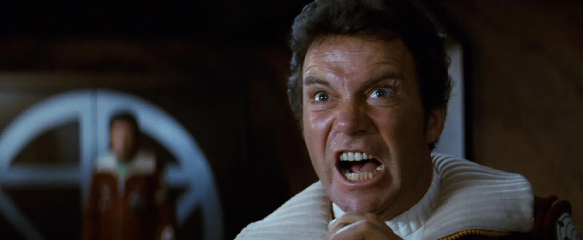 William Shatner in Star Trek II: The Wrath of Khan (1982)