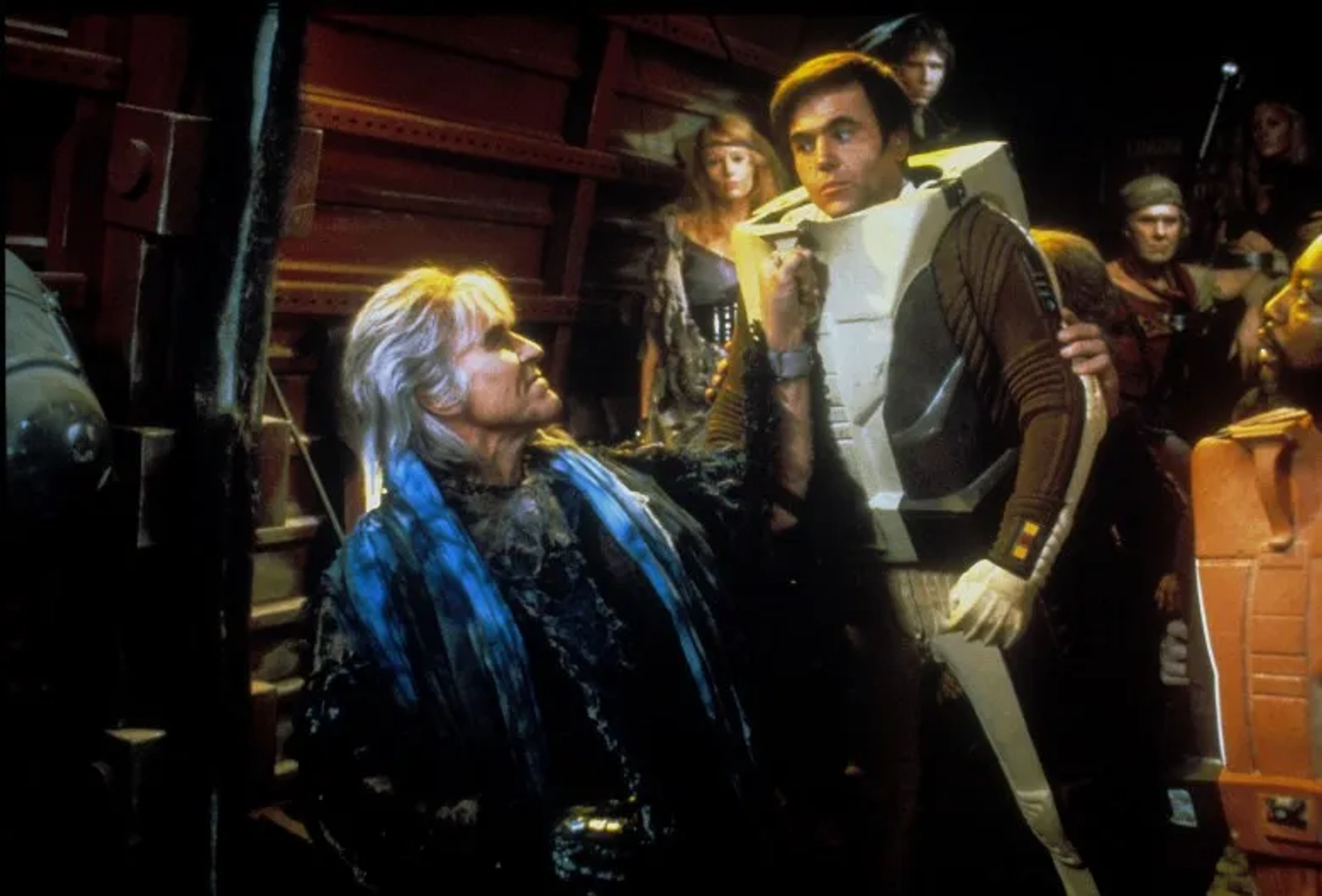 Walter Koenig, Ricardo Montalban, and Paul Winfield in Star Trek II: The Wrath of Khan (1982)