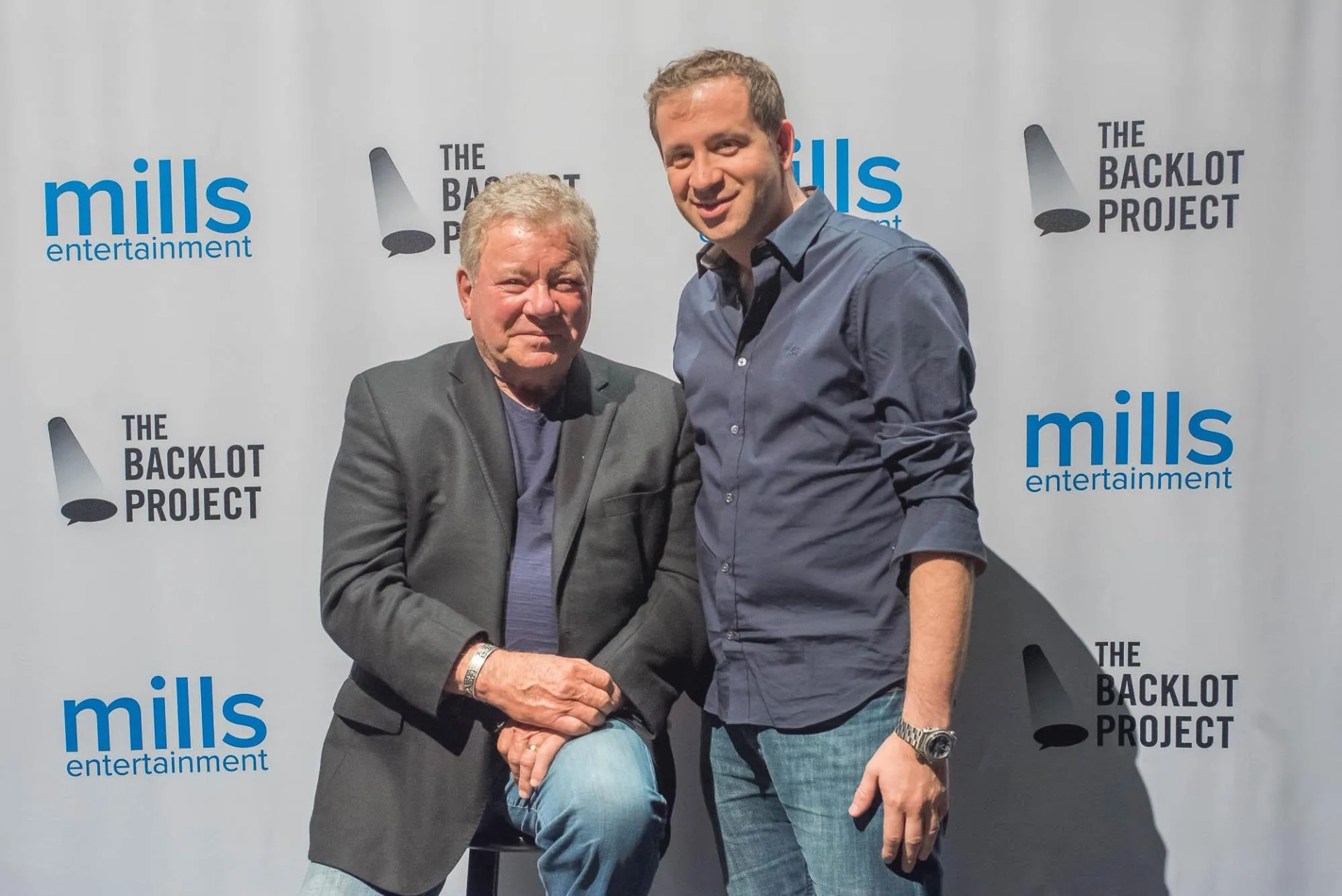 John Lawrence and William Shatner - Star Trek II: The Wrath of Khan Anniversary Screening