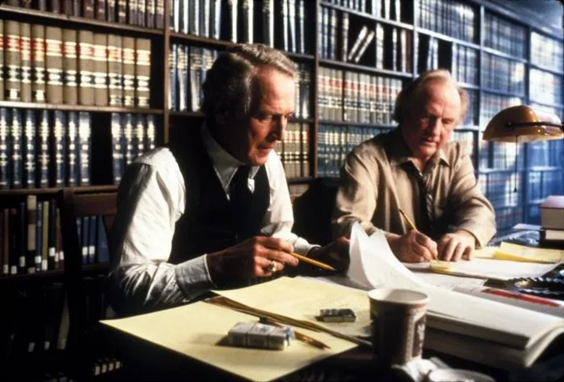 Paul Newman and Jack Warden in The Verdict (1982)