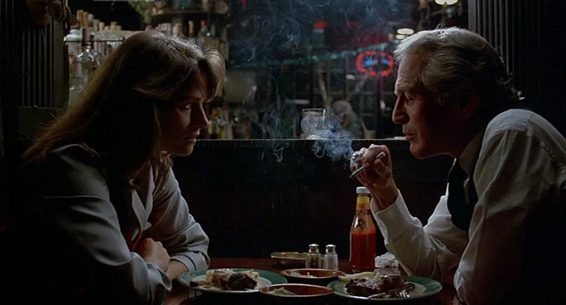 Paul Newman and Charlotte Rampling in The Verdict (1982)