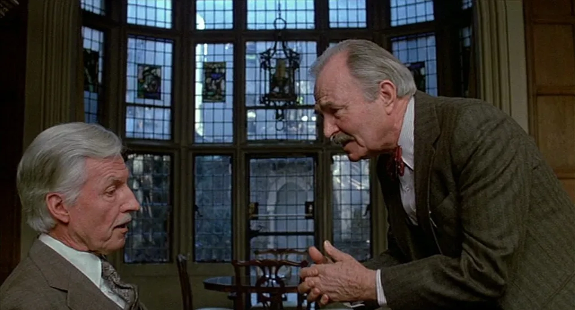 James Mason and Wesley Addy in The Verdict (1982)