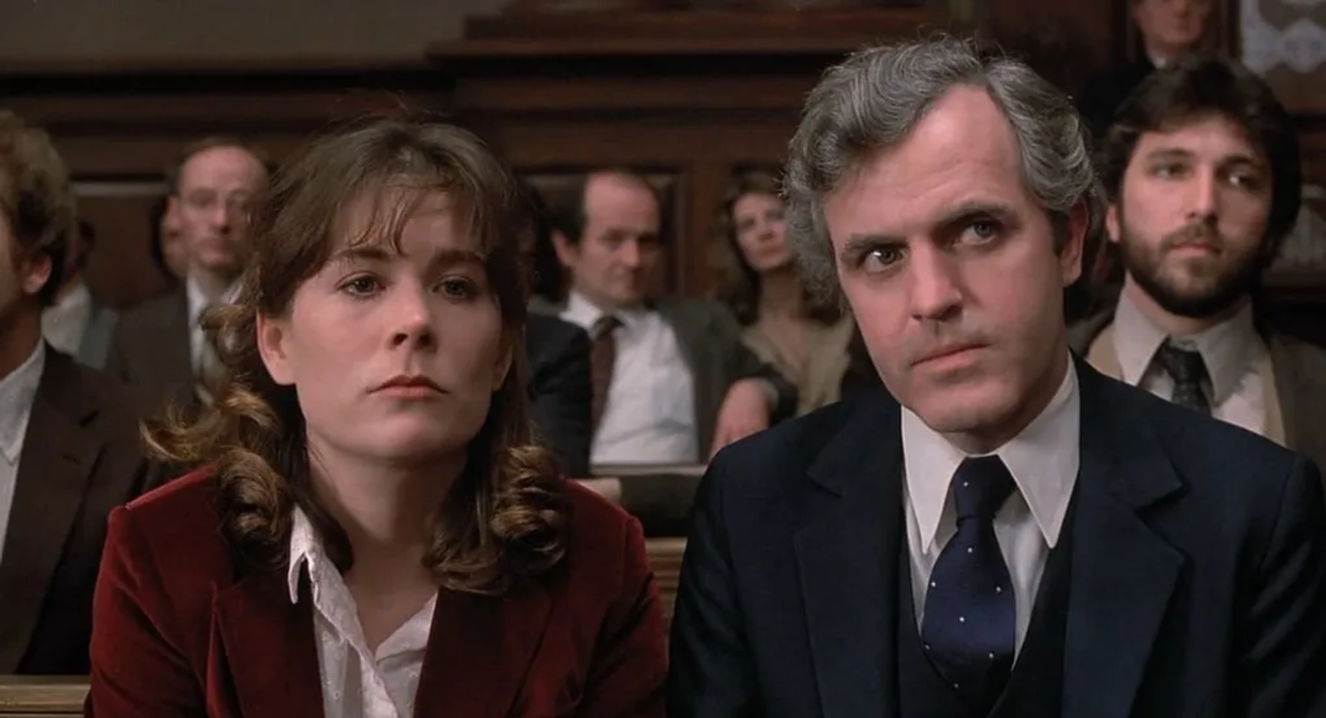 James Handy and Roxanne Hart in The Verdict (1982)