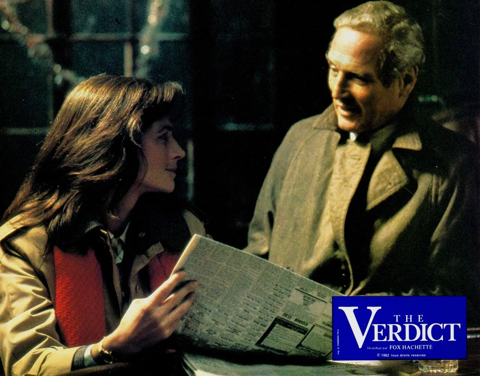 Paul Newman and Charlotte Rampling in The Verdict (1982)