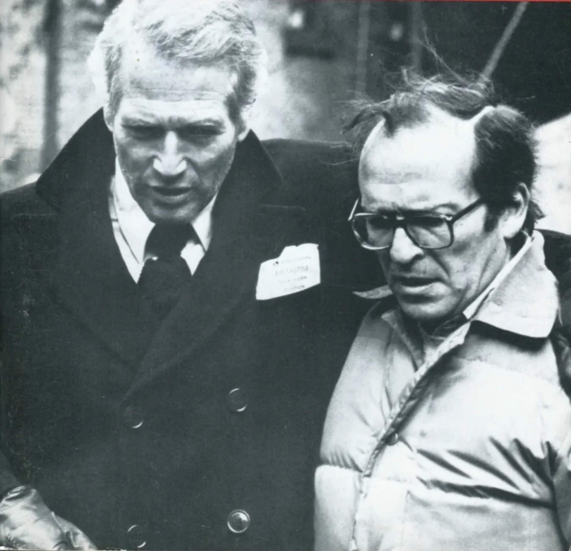 Paul Newman and Sidney Lumet in The Verdict (1982)