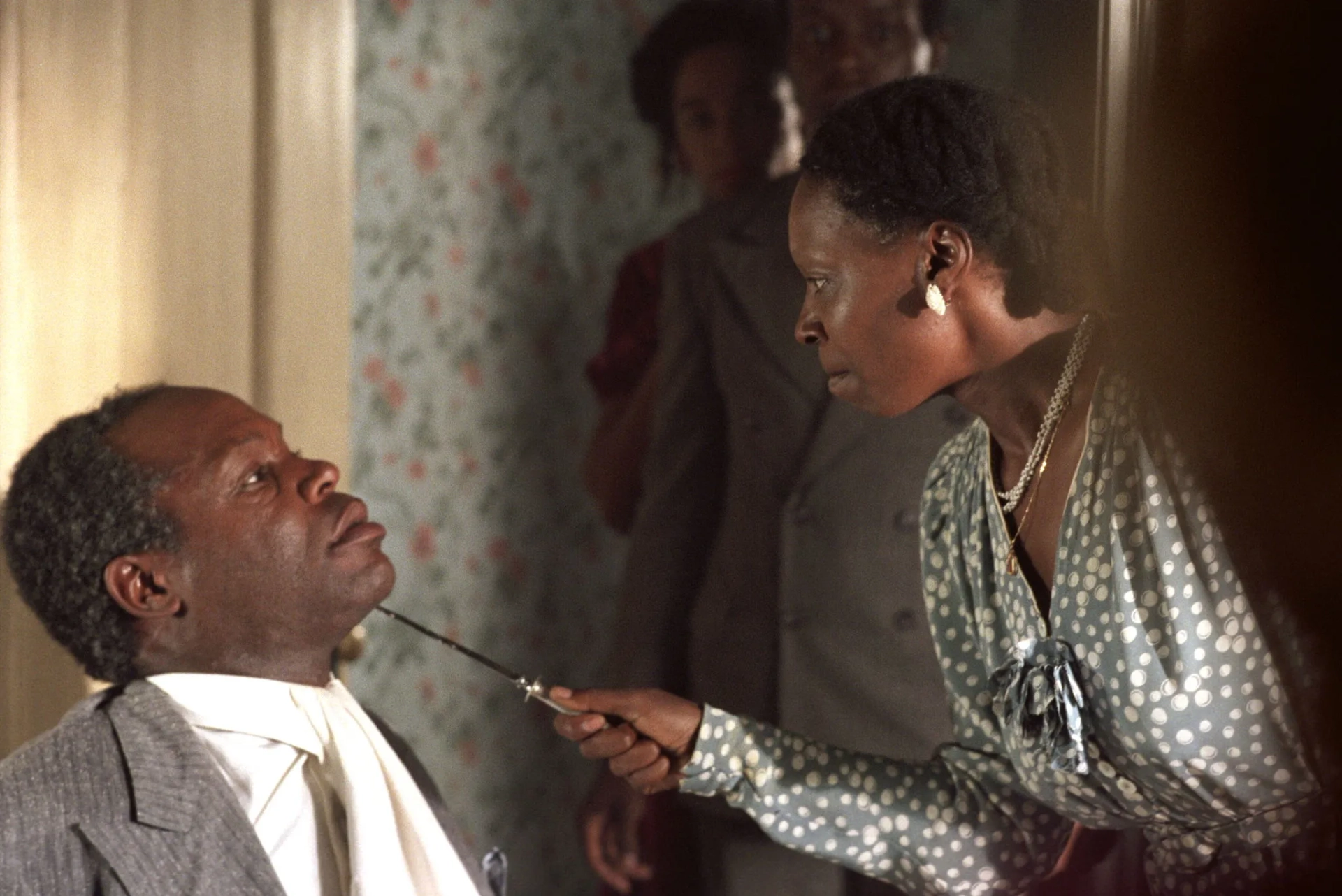 Whoopi Goldberg and Danny Glover in The Color Purple (1985)