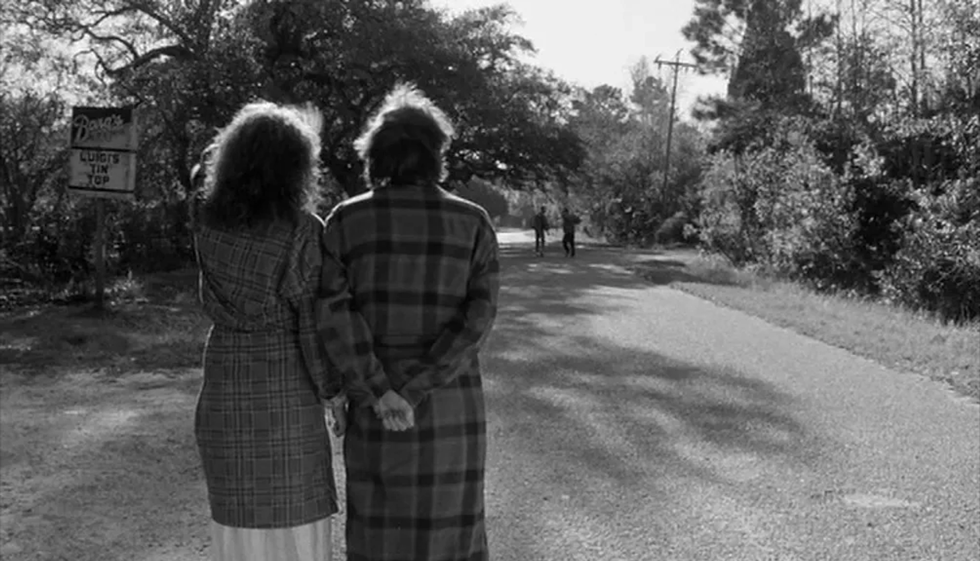 Roberto Benigni and Nicoletta Braschi in Down by Law (1986)