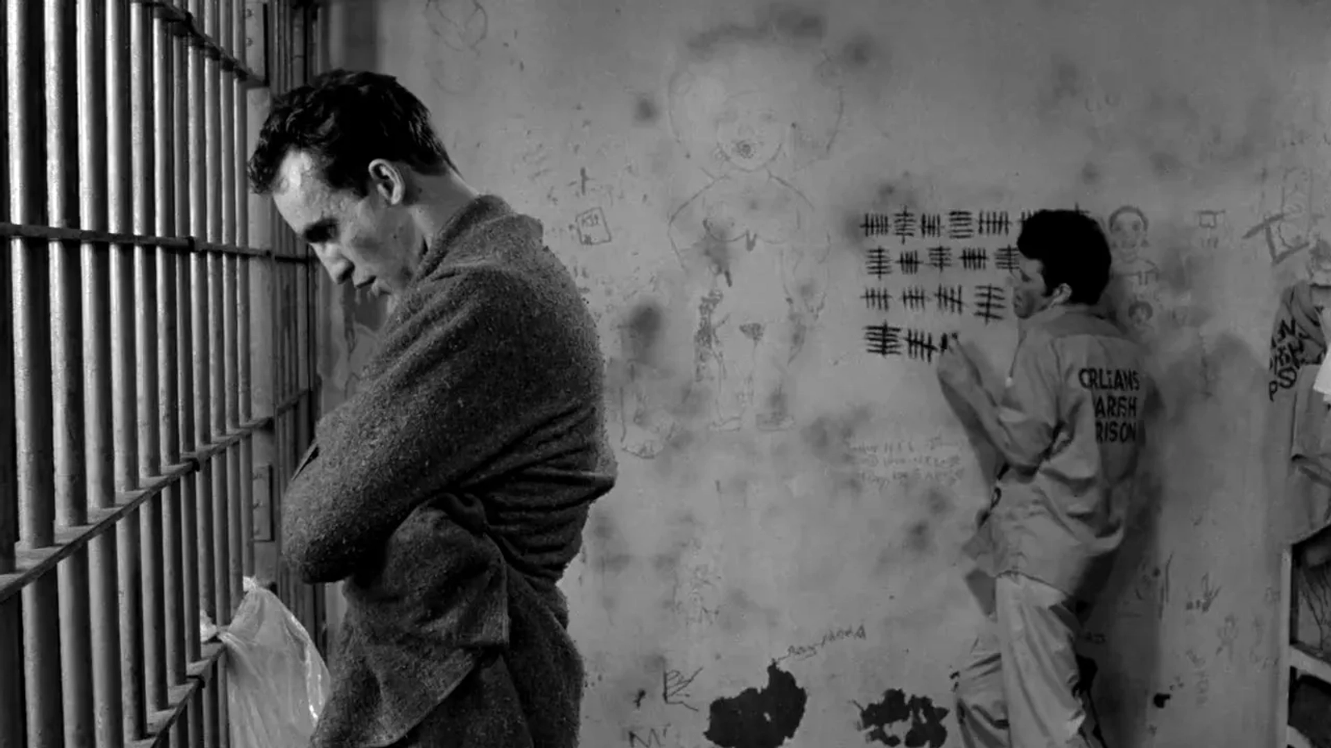 Tom Waits and John Lurie in Down by Law (1986)