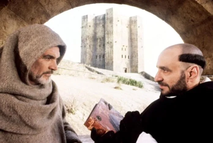 Sean Connery and F. Murray Abraham in The Name of the Rose (1986)